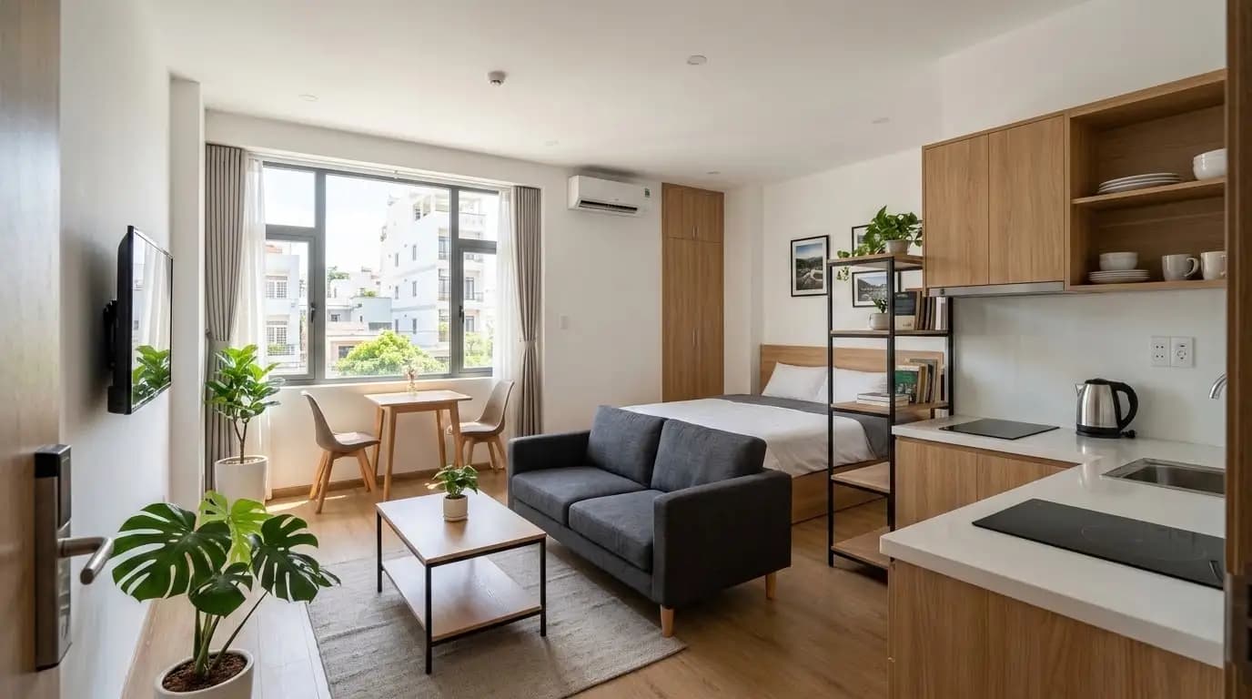 Renovated studio in Tan Lap