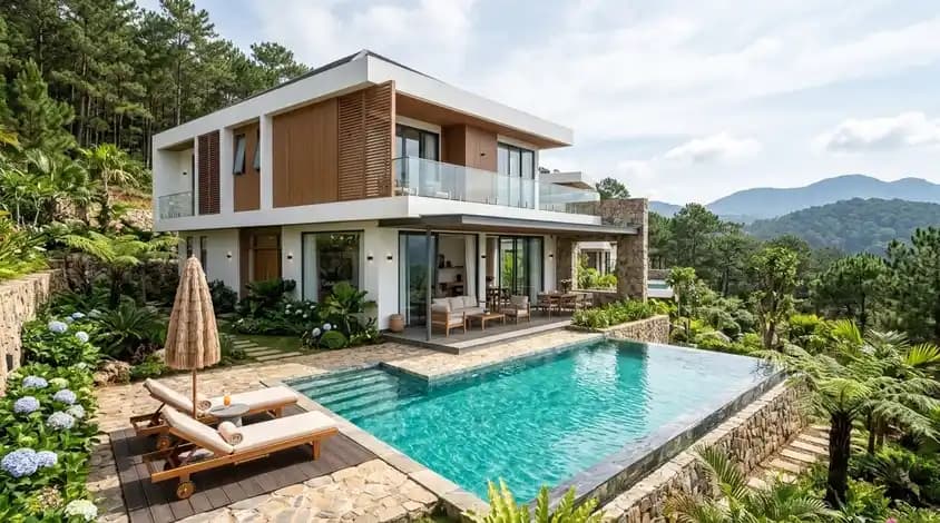 New-build villa in Ward 5