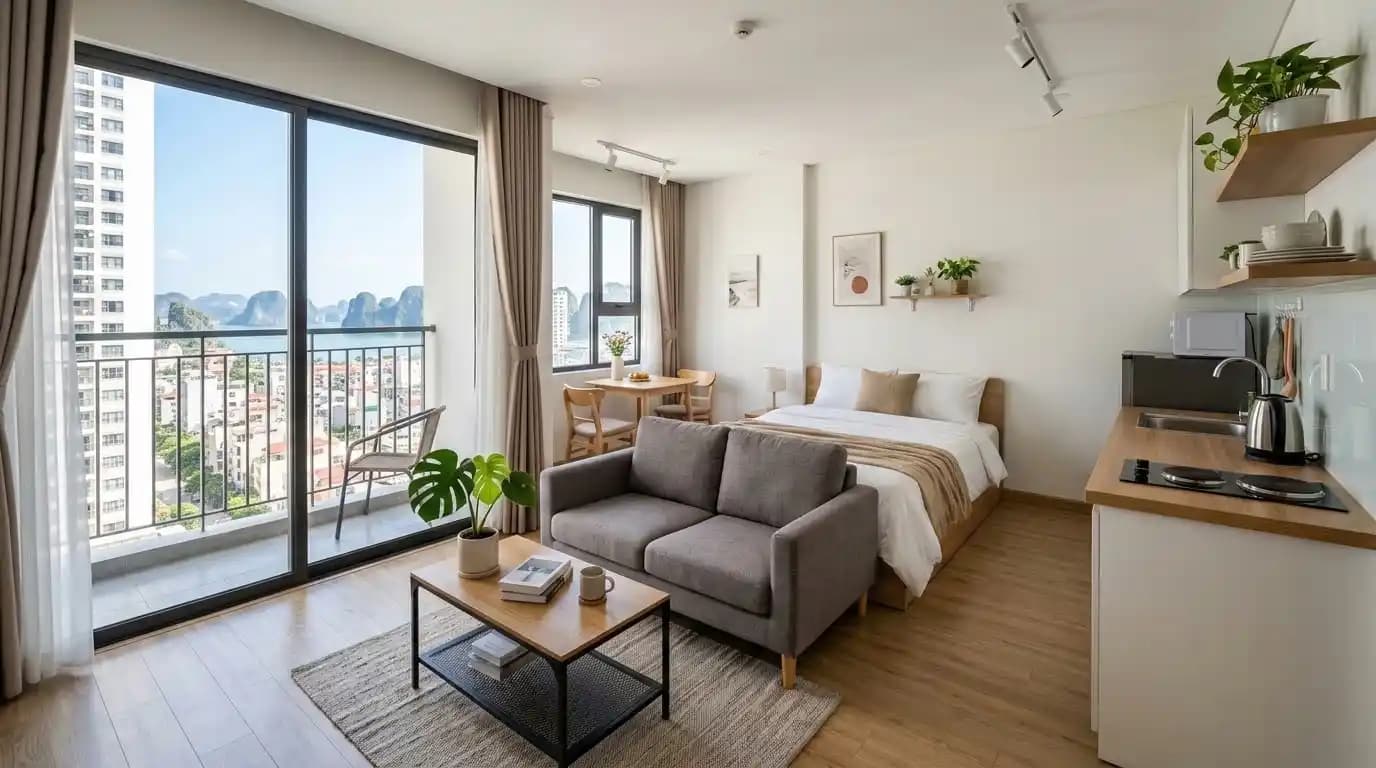 New-build studio in Ha Khanh