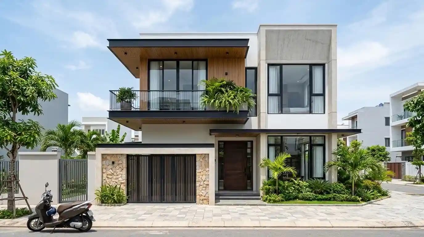 New-build house in Lien Chieu