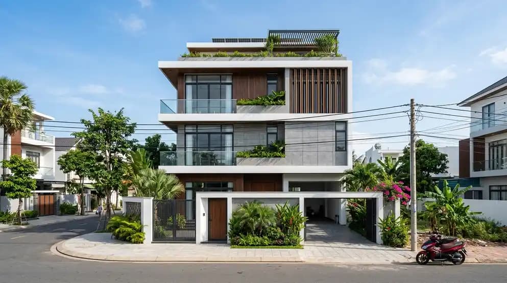 House near Thang Nhat