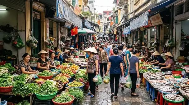 Dong Xuan Market