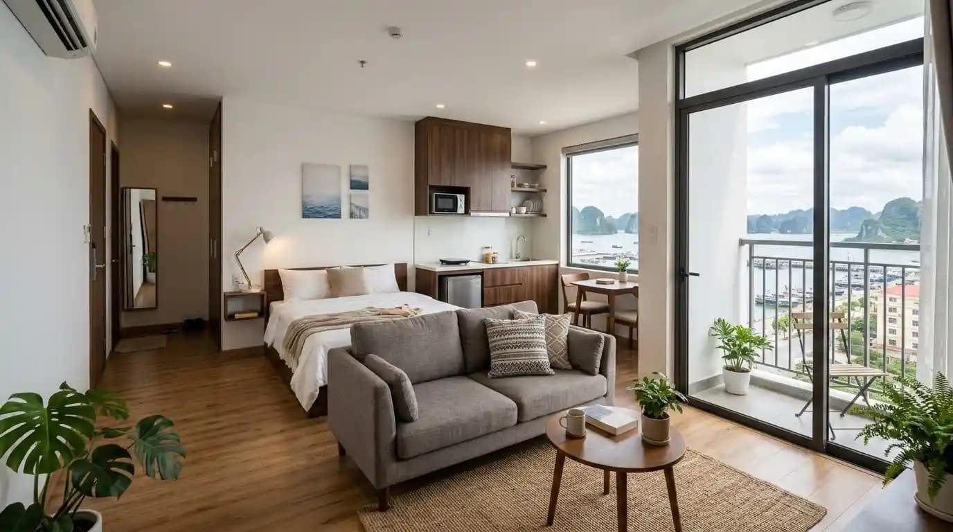 Family-friendly studio in Hon Gai