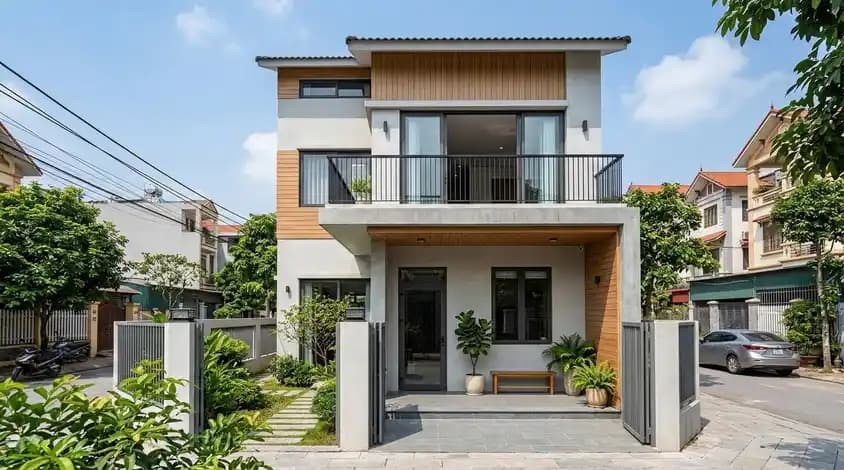 Charming house in Gia Lam