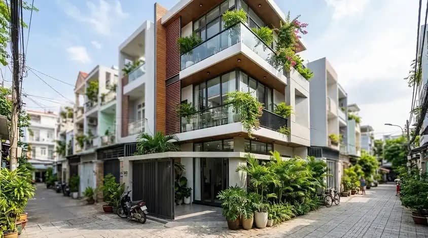 Spacious house in Binh Thanh