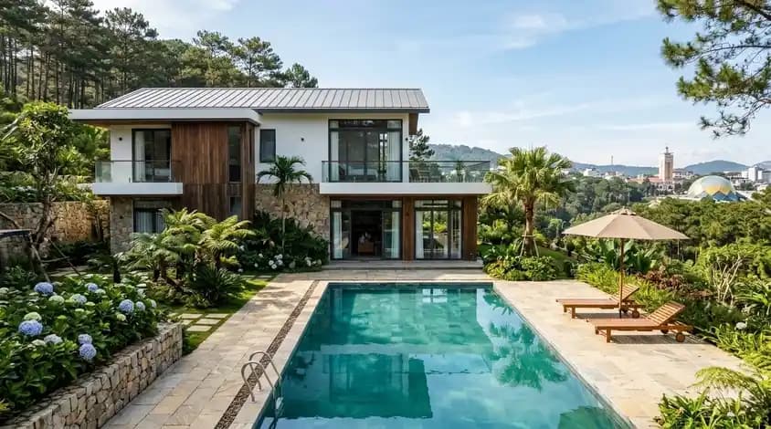 Family-friendly villa in Ward 1