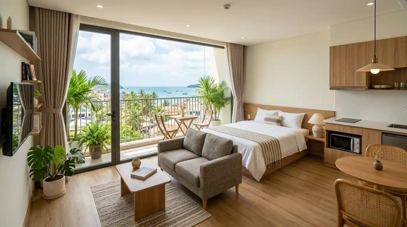 Studio near Sao Beach