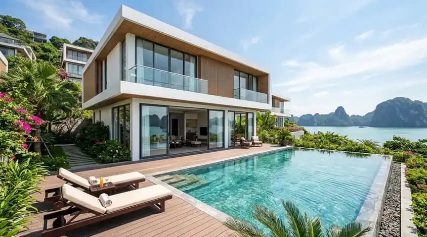 Quiet villa in Ha Khanh