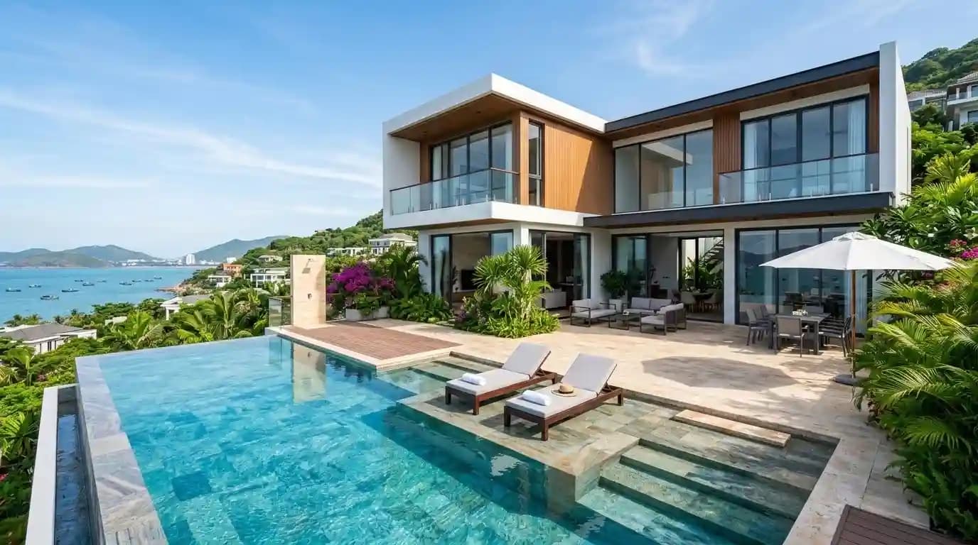 Villa with pool near Ward 5