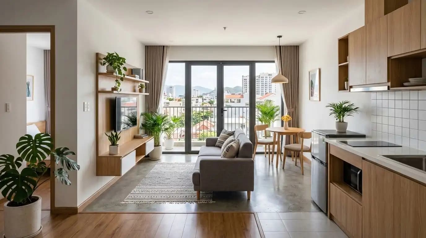 Elegant studio in Phuoc Long