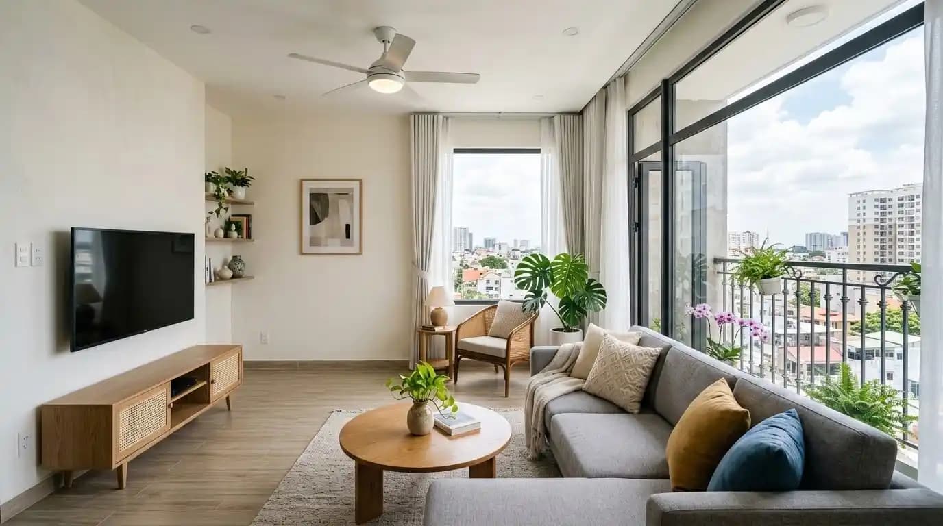 Family-friendly apartment in Tan Binh