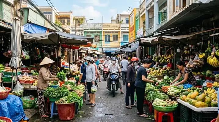 Coastal local market