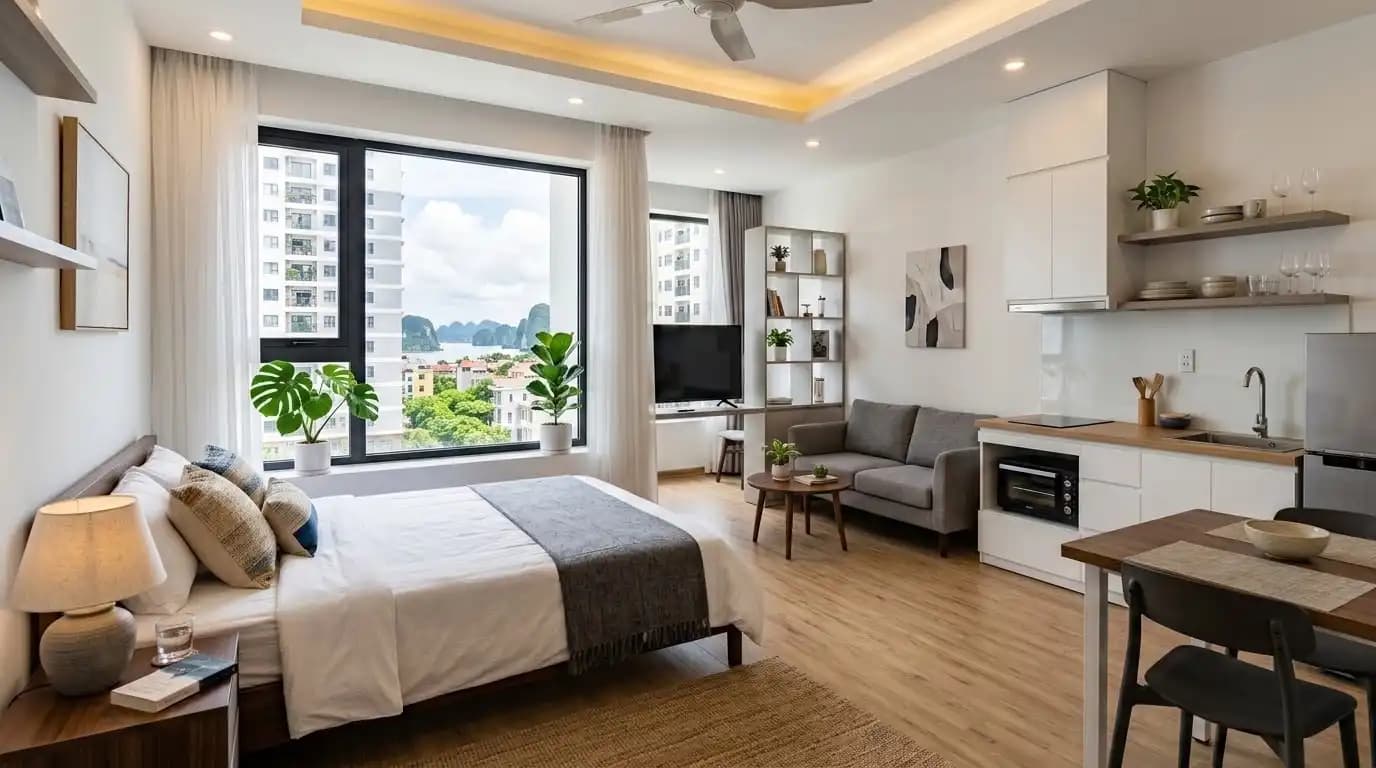 Quiet studio in Ha Khanh
