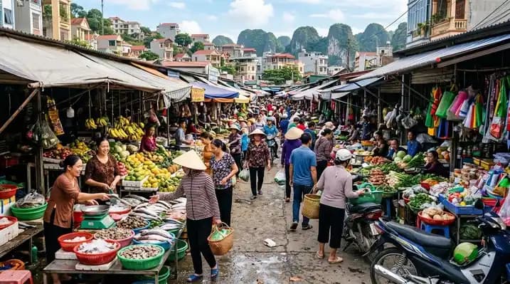 Old Town local market