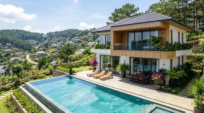 Villa with pool near Golden Valley