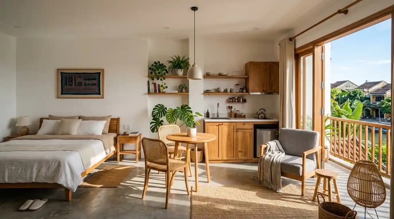 Renovated studio in Cam Nam