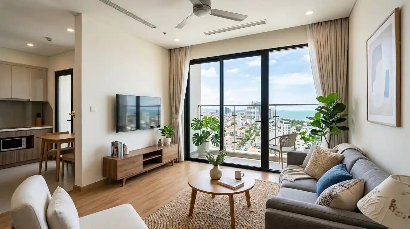 Compact apartment in Ward 4