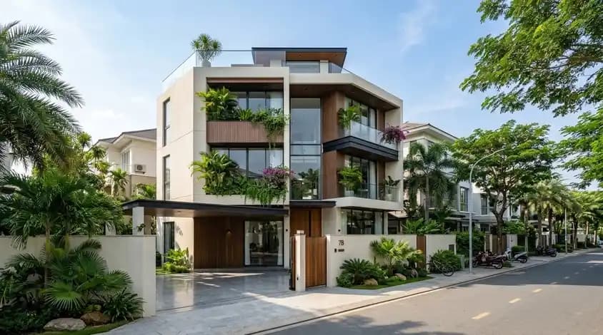 Convenient house in District 7