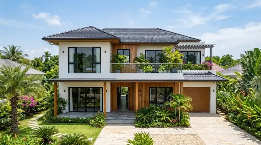House near Cua Duong beach