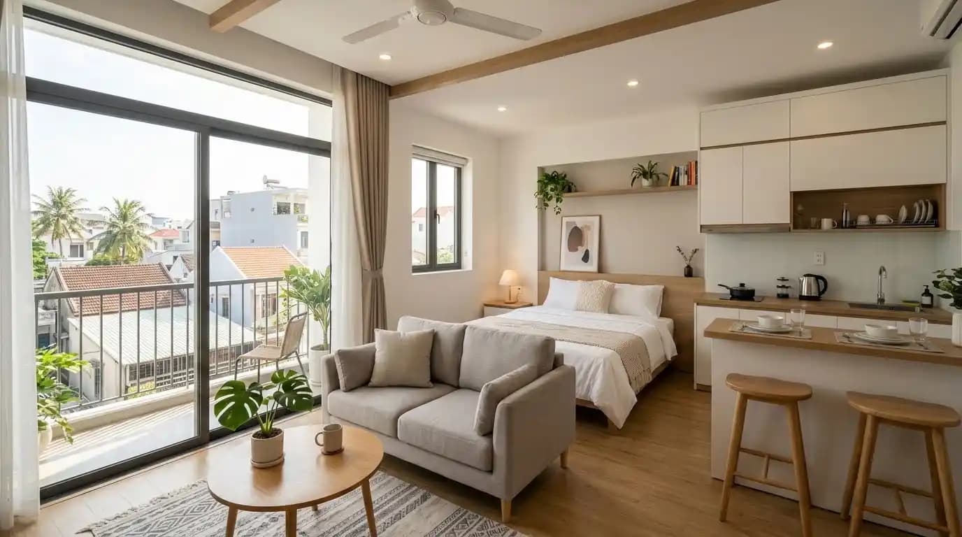 Compact studio in Thanh Khe