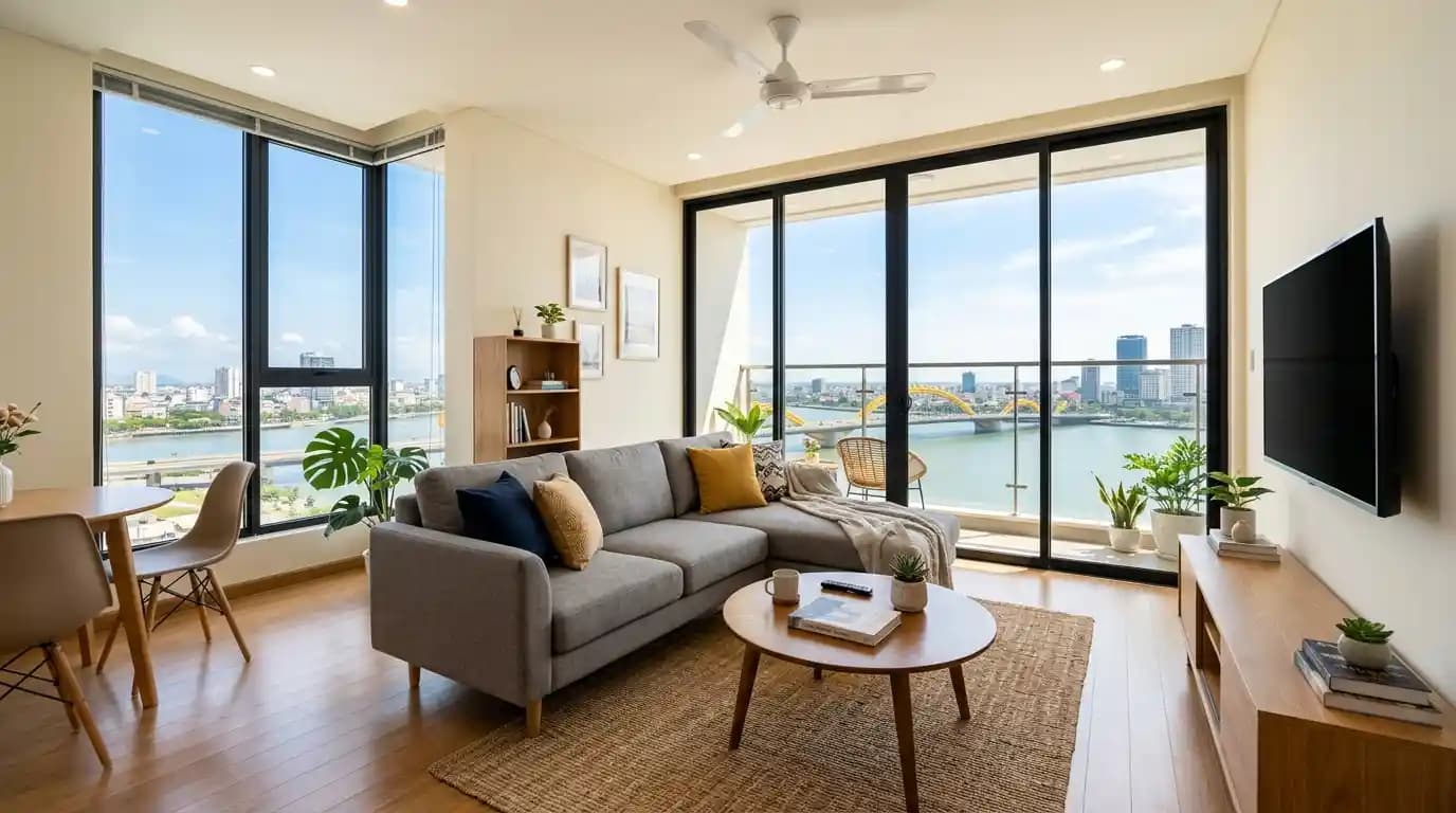 Riverside 1BR on the Han River