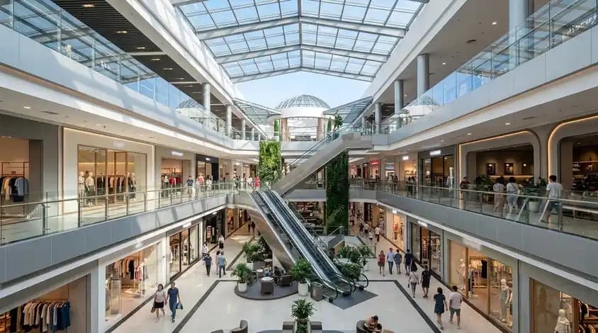 Local shopping mall