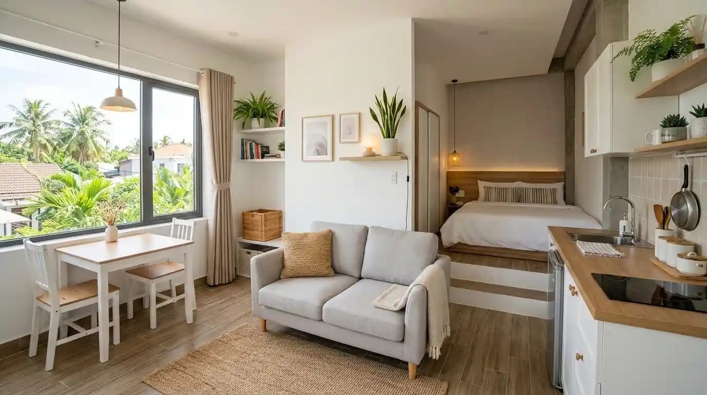 Spacious studio in An Thoi