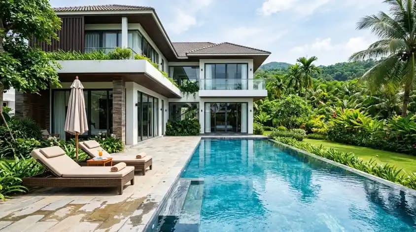 Spacious villa in Cam Le