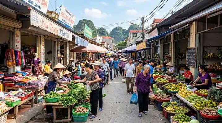 Coastal local market