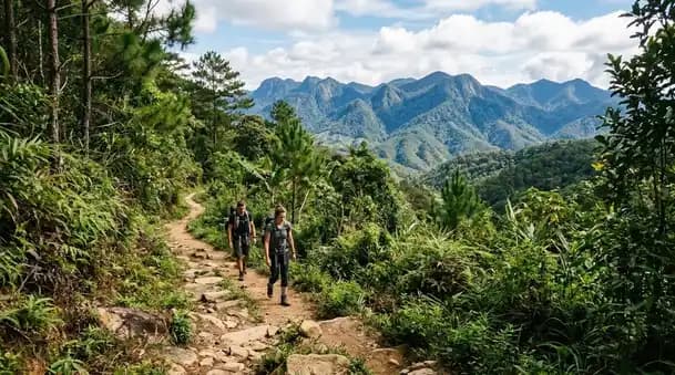 Adventure trekking excursion