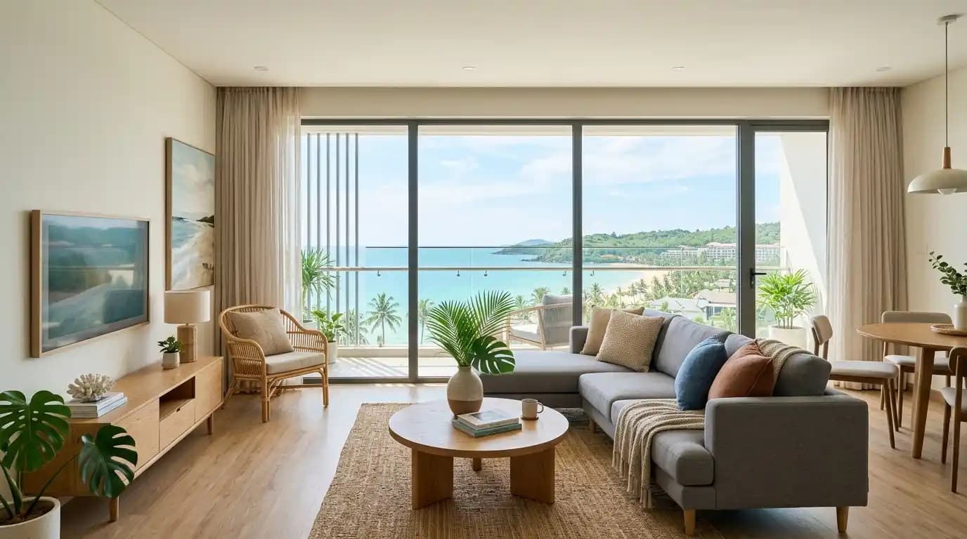 2BR near Bai Truong beach strip