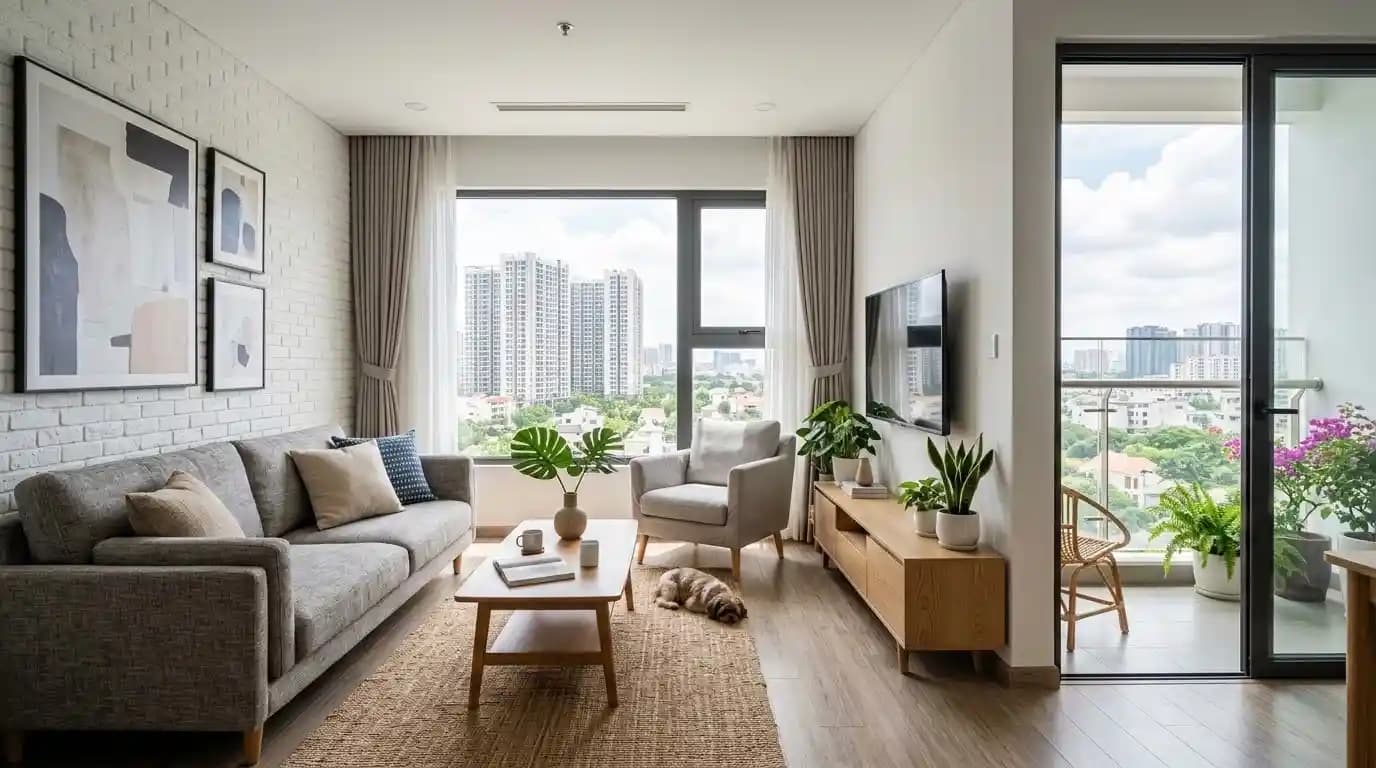 Compact apartment in Thu Duc
