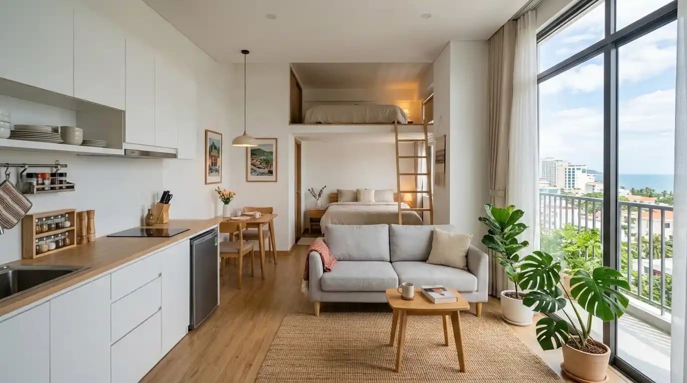 New-build studio in Tan Lap
