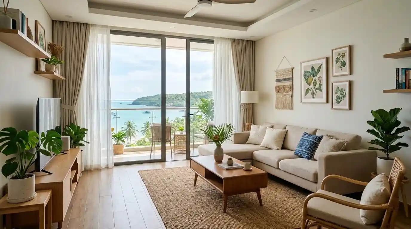 Family-friendly apartment in Ganh Dau