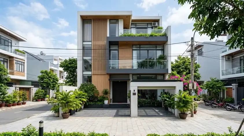 Spacious house in Cam Le