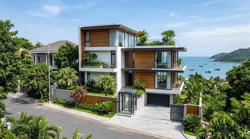 New-build house in Bai Dau