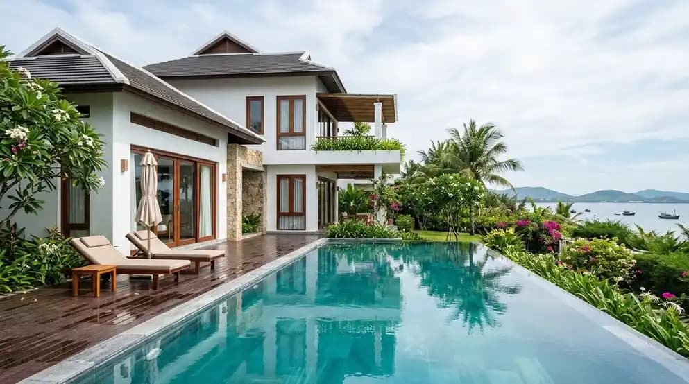 Elegant villa in Cam An