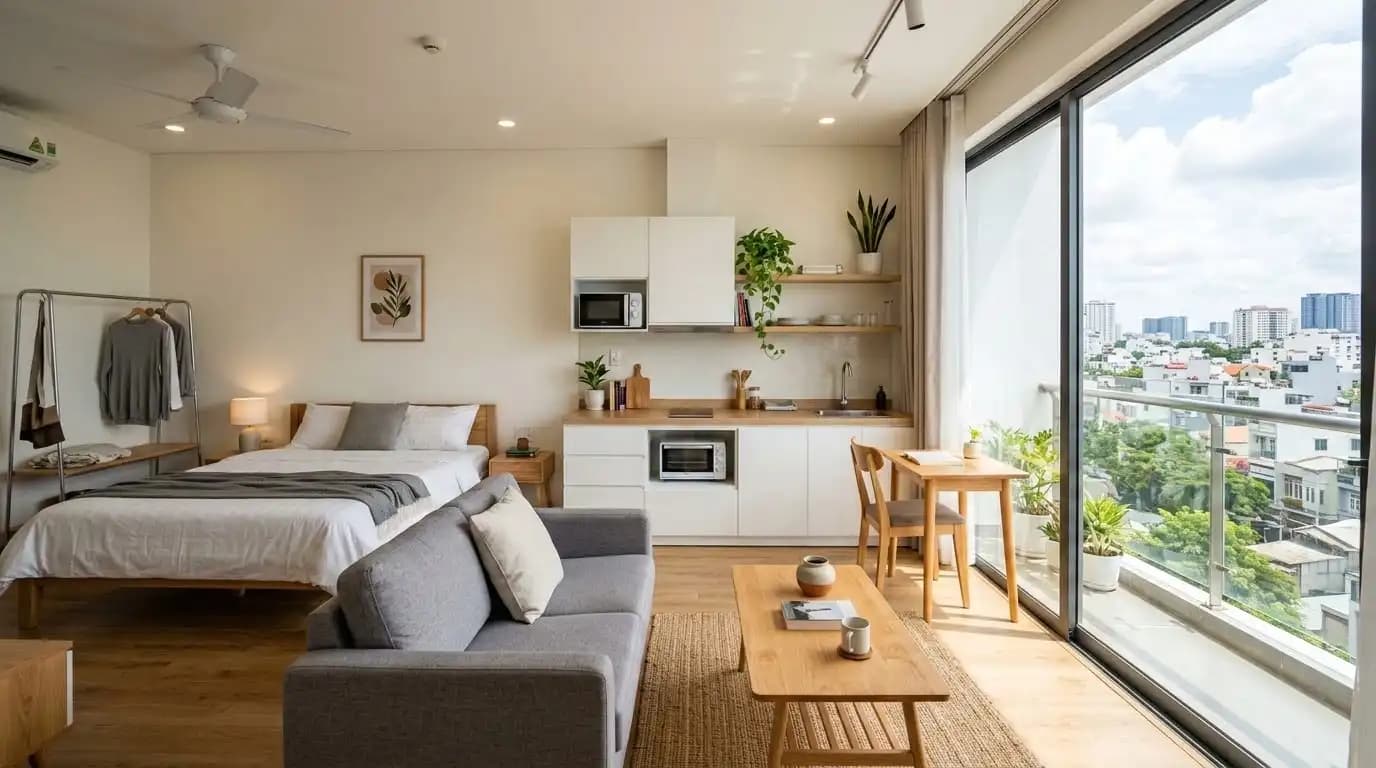 Family-friendly studio in Tan Binh