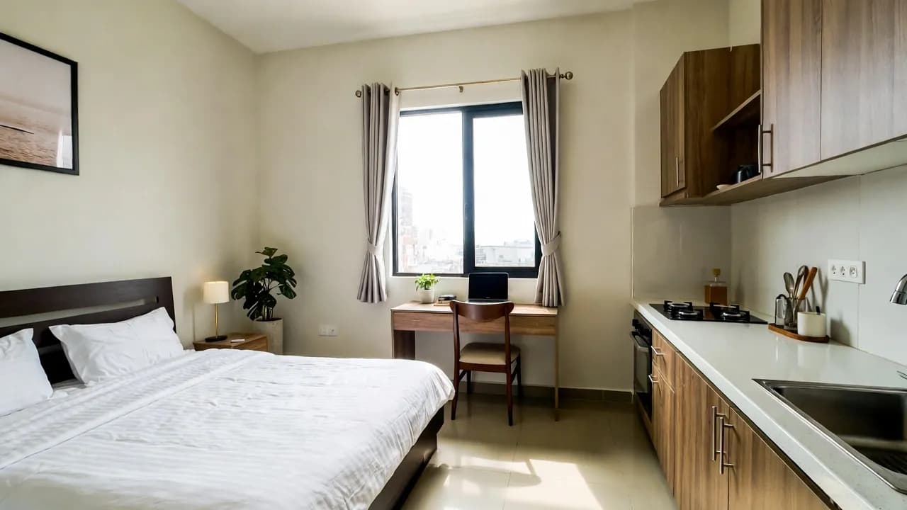 Studio near Vinh Nguyen fishing port