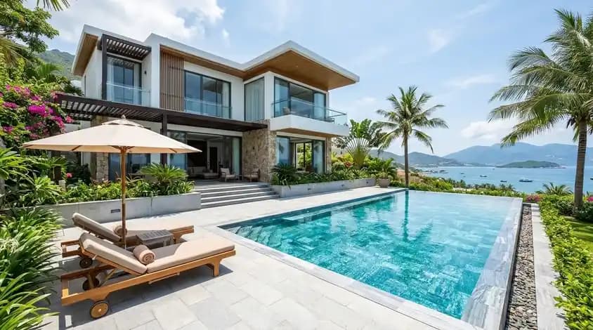 Compact villa in Loc Tho