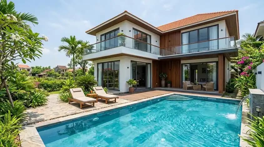 Quiet villa in Cam Chau