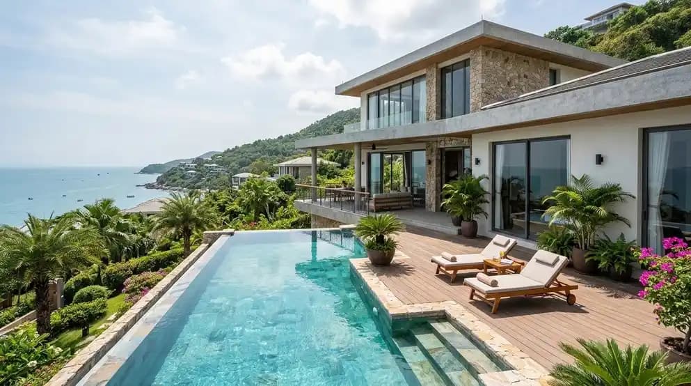 Spacious villa in Bai Dau