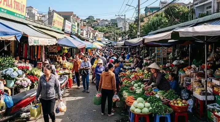 Da Lat Night Market