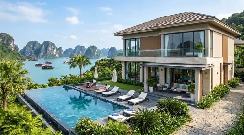 Modern villa in Bai Chay