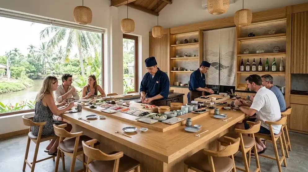 Golden Japanese Kitchen