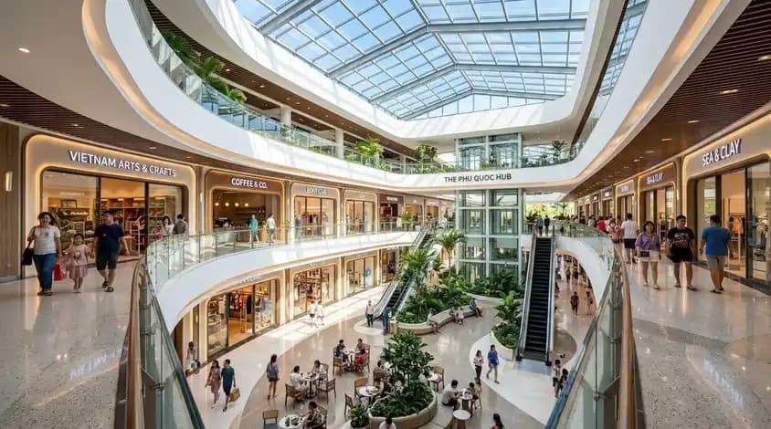 Local shopping mall