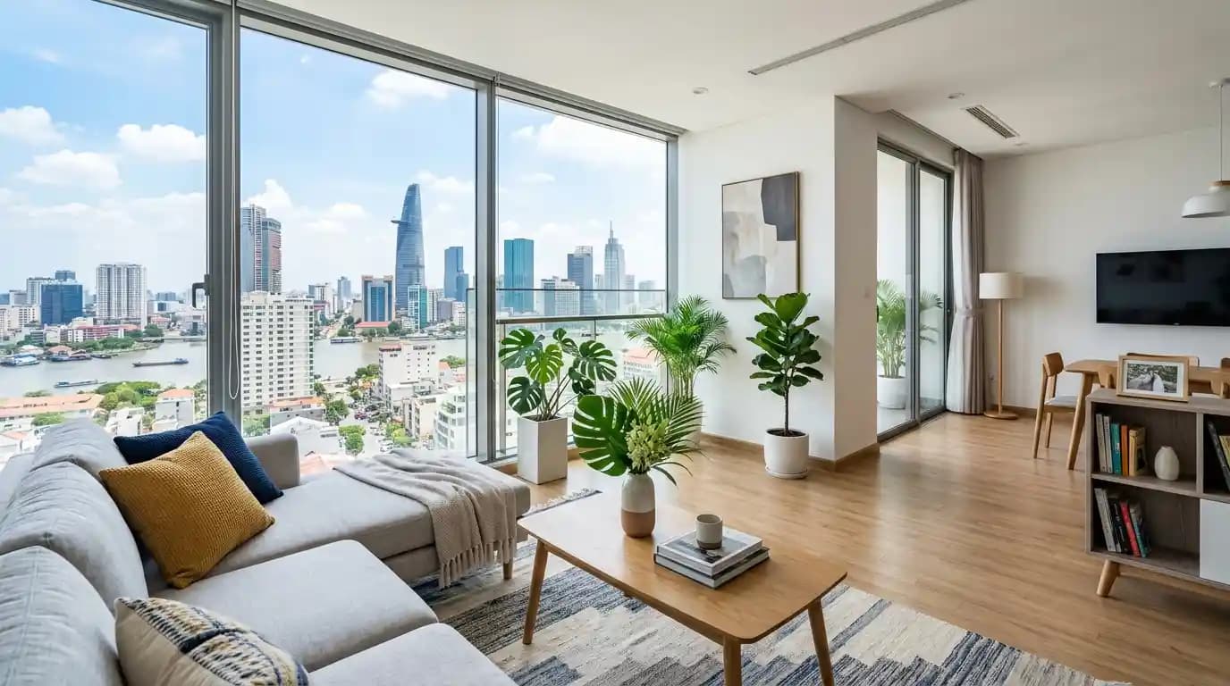 2BR high-rise with city view