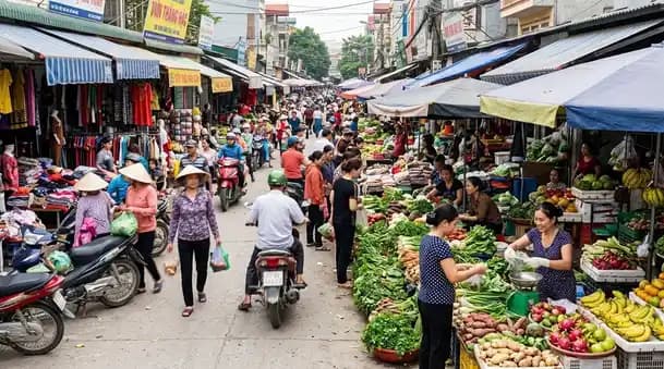 Coastal local market