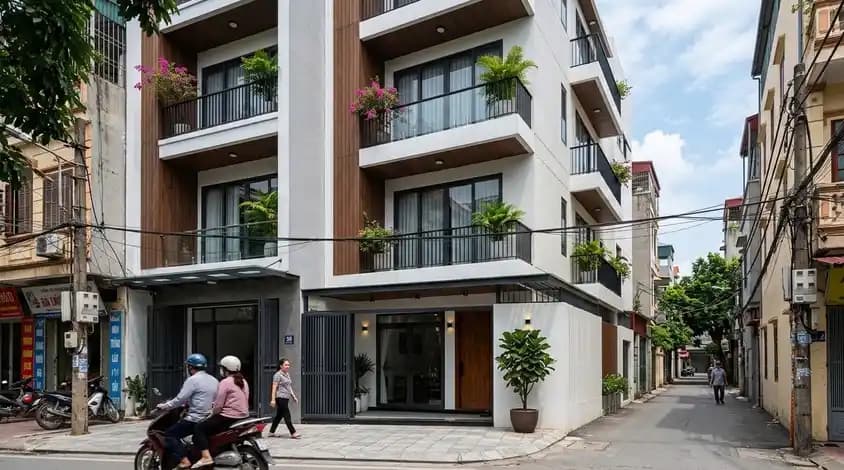 Renovated house in Dong Da