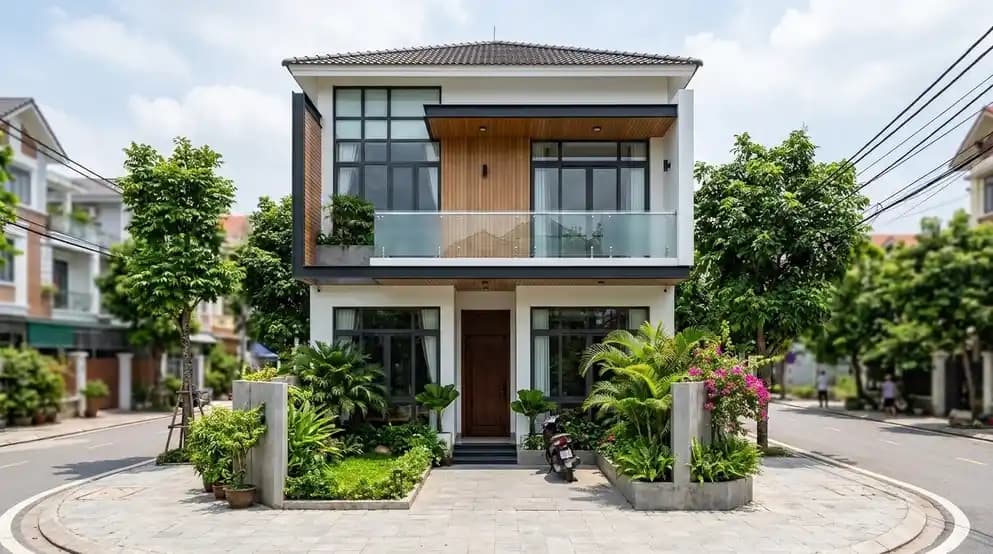Compact house in Long Bien